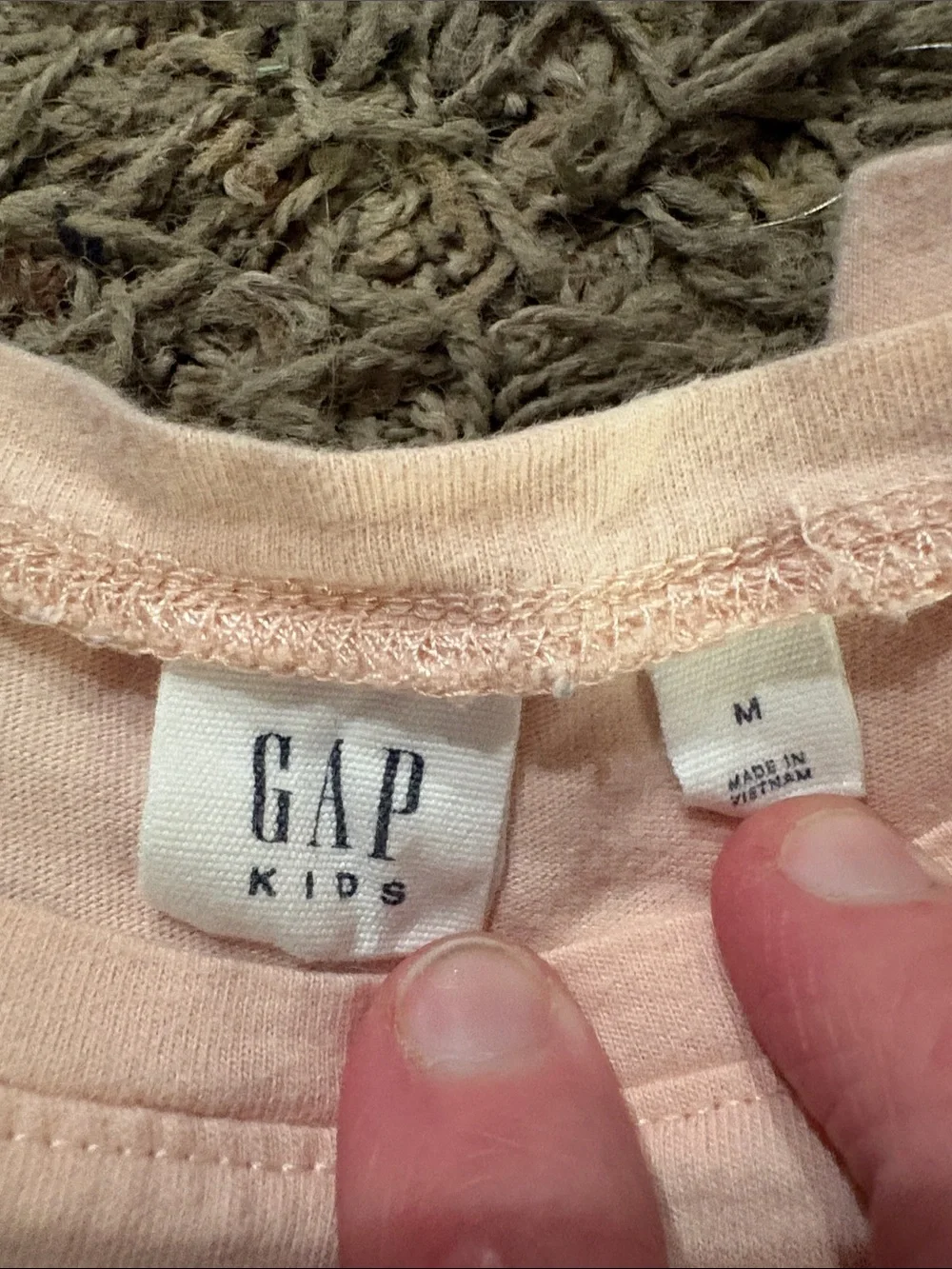 GAP Pink Long-Sleeve Cat Sequin Pajama Set